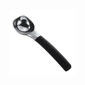 Scooper Dishwasher Safe Alloy Ice Cream Scoop Cookie Dough Scooper with Anti-Slip Handle for Sorbet Melon Ice Cream Scoop Kitchen Tool (4.5X17.5c