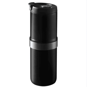 grinding + coffee all-in-one texture classic extraction coffee 25 cups car coffee grinding bean bin capacity 20g 5600mAh cup volume 230ml-280ml n (PSNKB03: PSBB03)